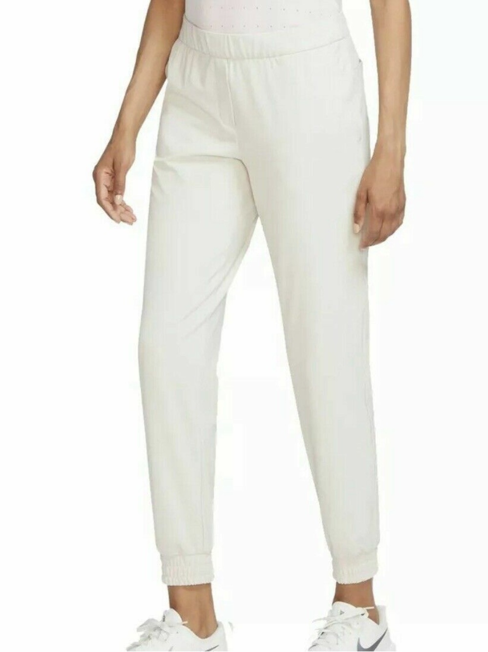 $100 NEW Nike Flex UV Golf Joggers Womens Large Light Orewood ck5811 104